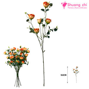 Flor largo 52CM Color Naranja