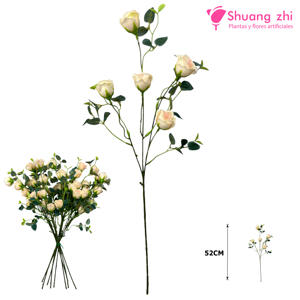 Flor largo 52CM Color Champan