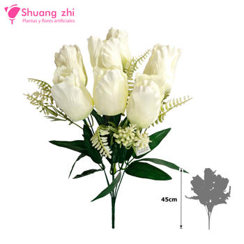 Ramo santos Tulipan 45cm 7 cabezas Color Beige