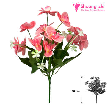 Flor mini Orquídea 30CM Color Rosa