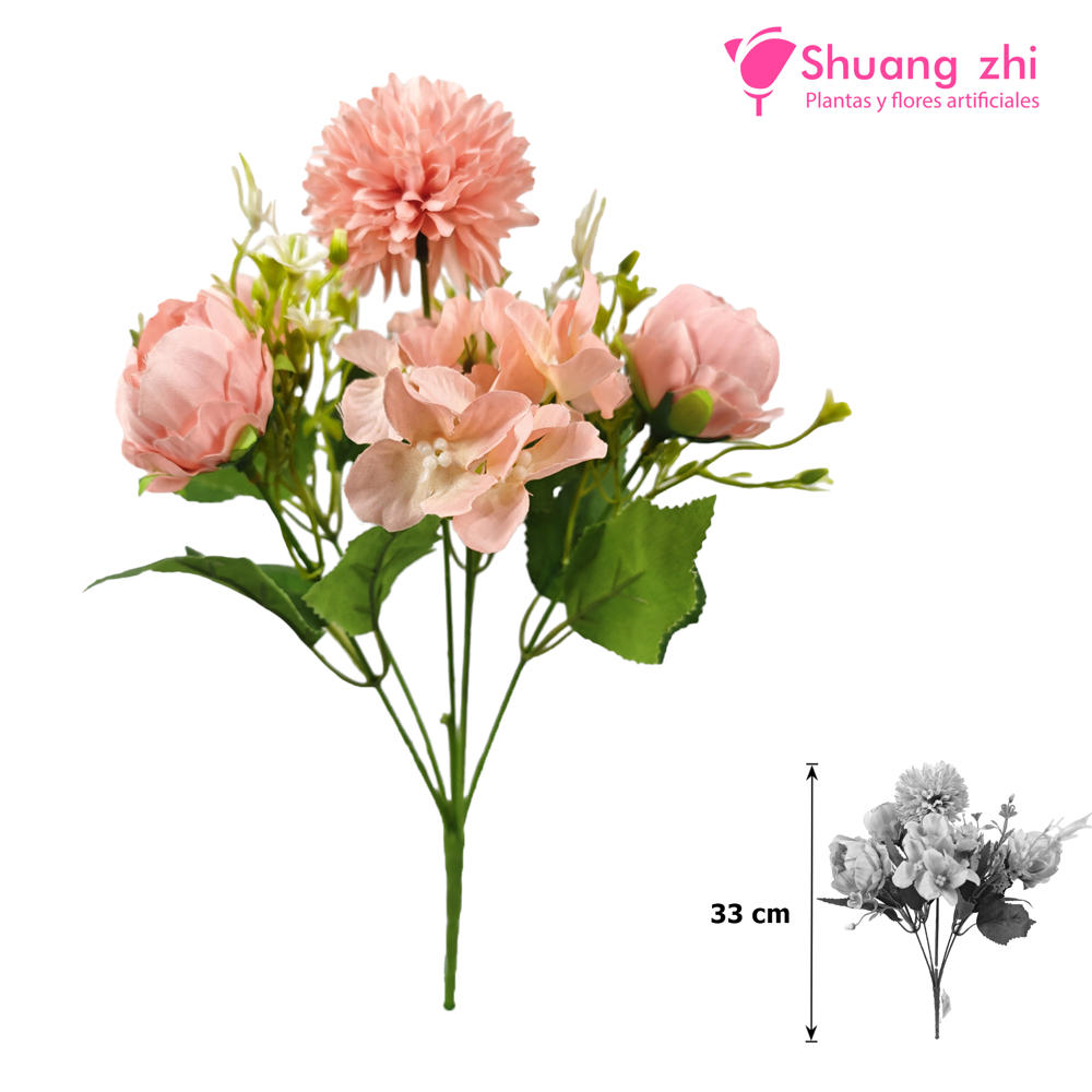 Flor mini Ref 462 Color Rosa