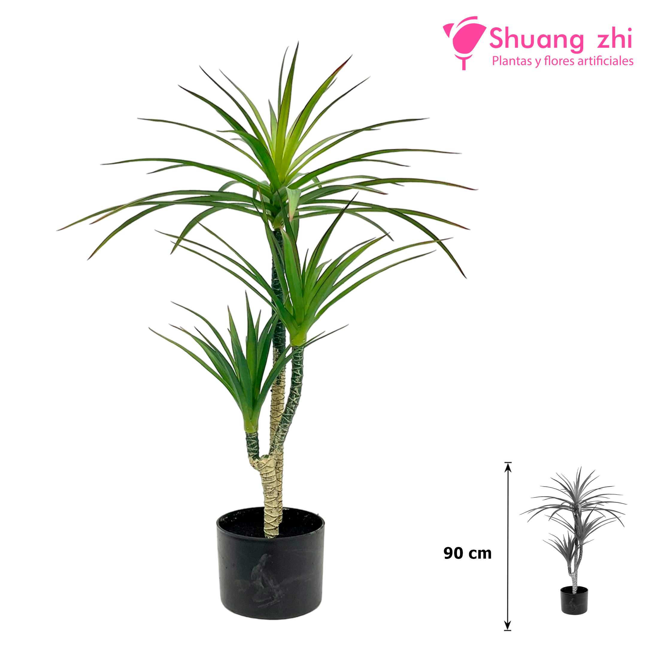Planta Dracena Hoja Calidad 90CM Ref: 776