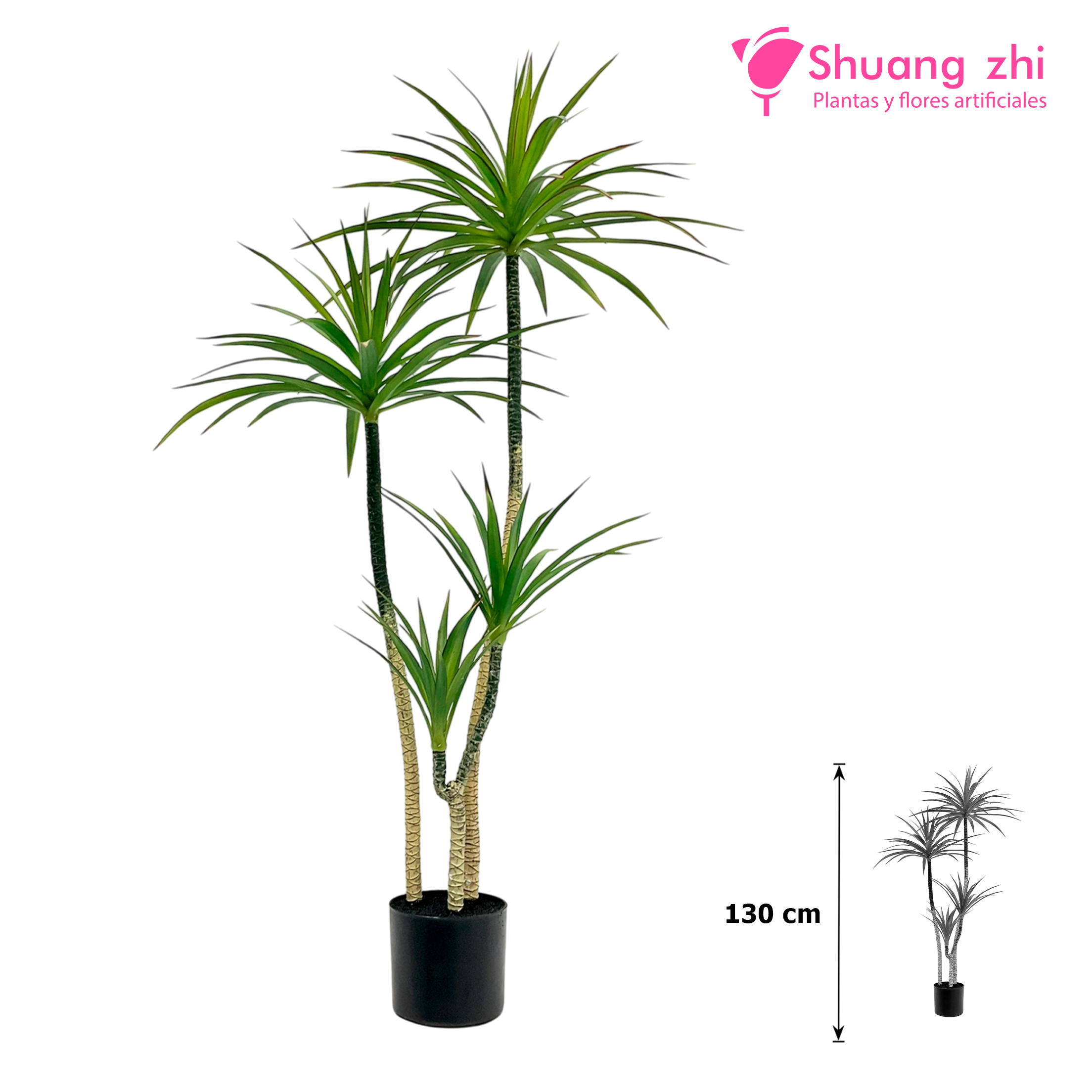 Planta Dracena Hoja Calidad 130CM Ref: 783