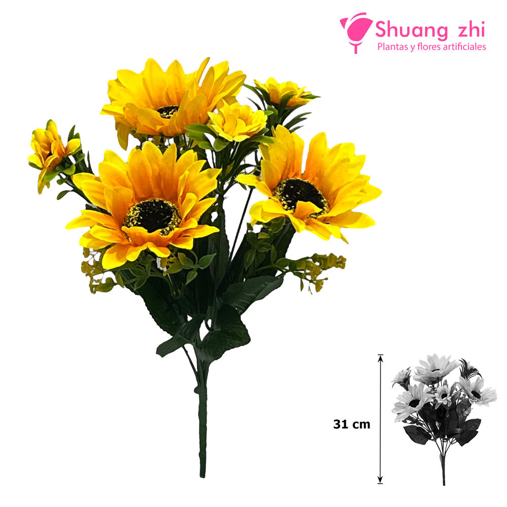 Flor mini girasol 31CM
