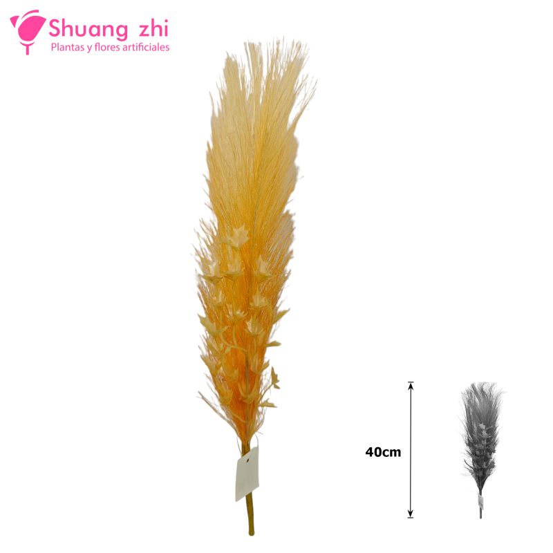Vara Pluma 40CM Color Crema