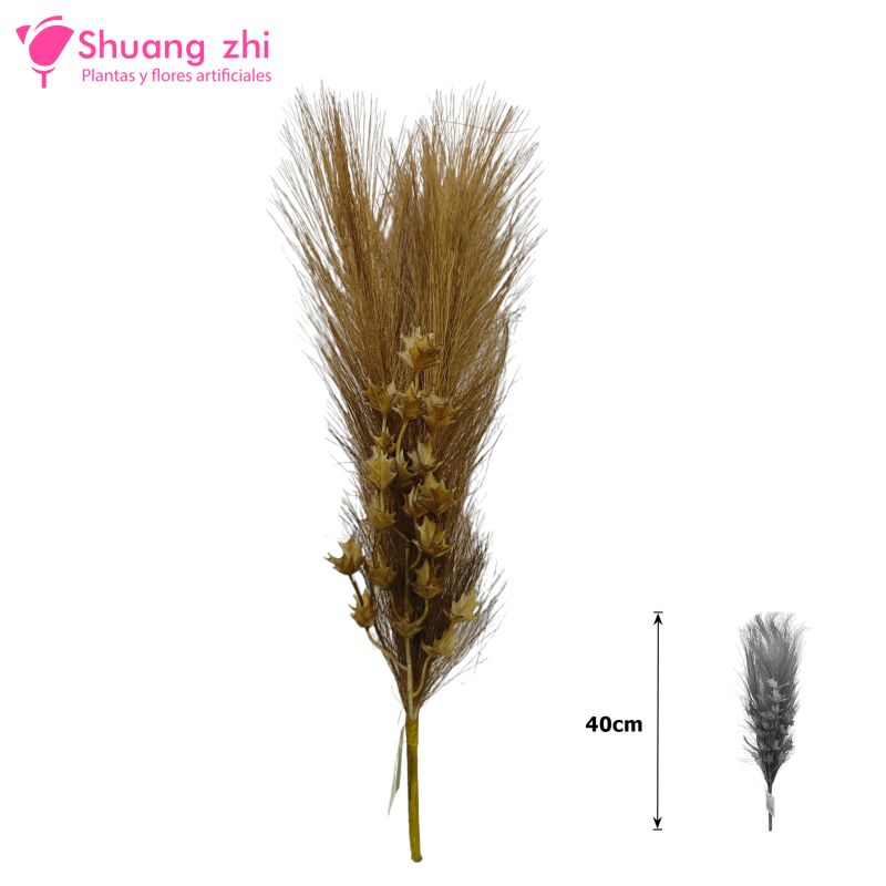 Vara Pluma 40CM Color Marrón