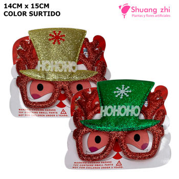 Gafas Navidad Surtido 14CM x 15CM