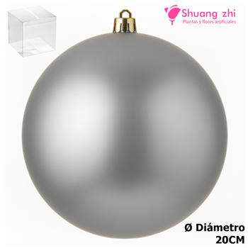 Bola Mate 20CM Color Plata
