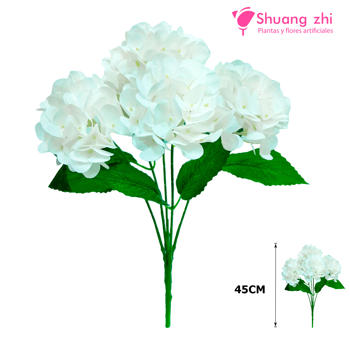 Ramo Hortensia 45CM Blanco