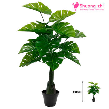 Planta Hoja Monstera 100CM
