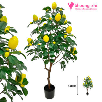 Árbol de limón artificial 120CM