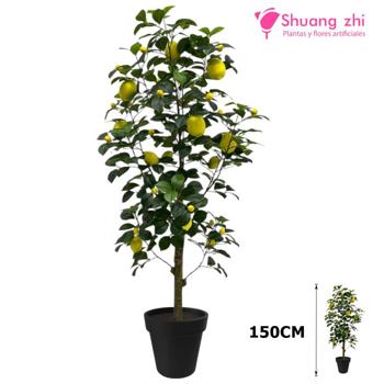 Árbol de limón artificial 150CM