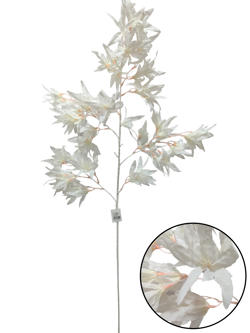 Flor larga 100cm Blanco