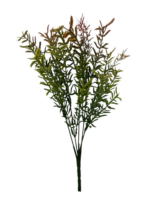 Rama hoja Verde/Rosa 35CM