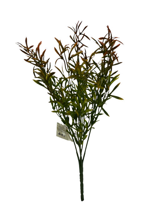 Rama hoja Verde/Naranja 35CM