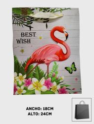 Bolsa de Regalo alto relieve 3D - Navidad 18x24cm